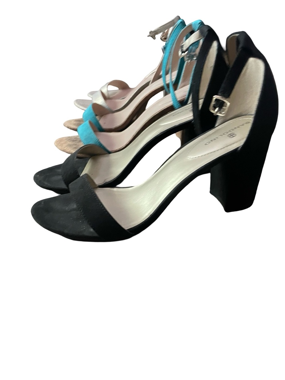 Bandolino 3-pack Block Heel Ankle-Strap Sandals